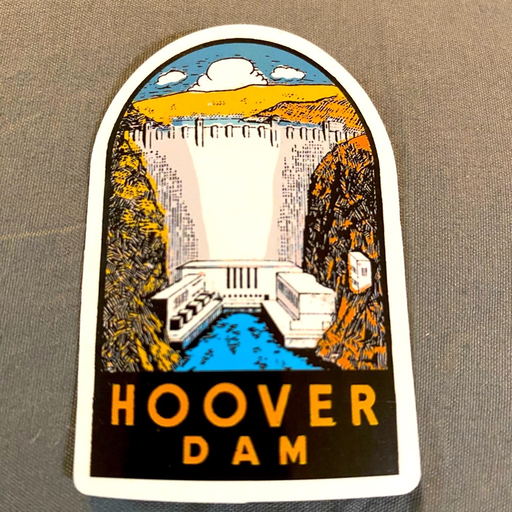 🌈20/$5🌈 Hoover Dam Sticker